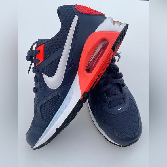 Nike Air Max IVO Marathon Running Shoes 580519 Blue and Orange - US 8.5 EU 40 main image 4